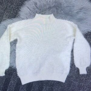 Cozy White Women's Sweater